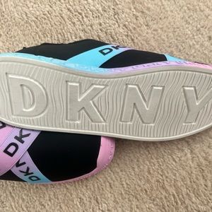 Never worn DKNY slip on shoes